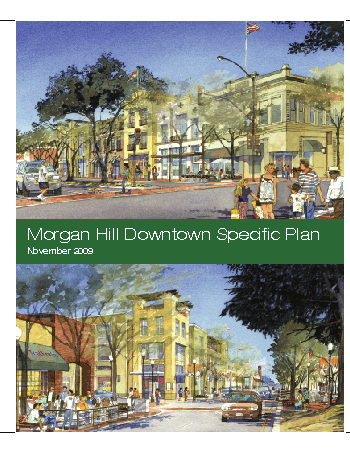 Morgan Hill Downtown Specific Plan Nov 2009