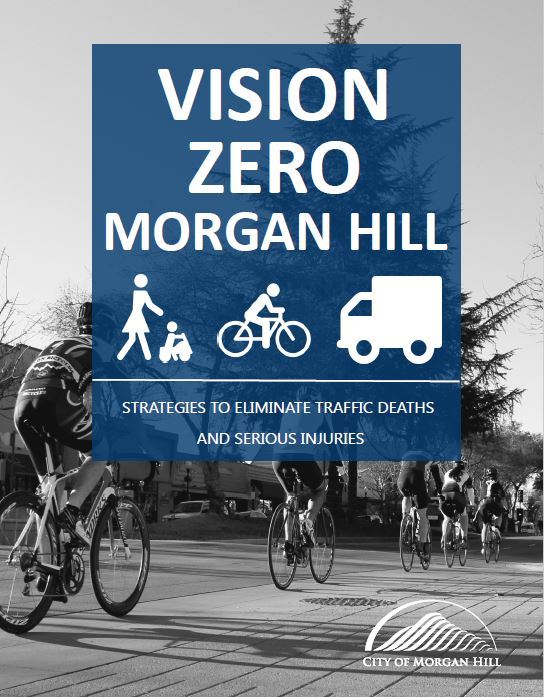 Vision Zero Morgan Hill Image on City Manager Web Page