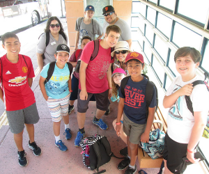 Urban Adventures Camp at Bus Stop