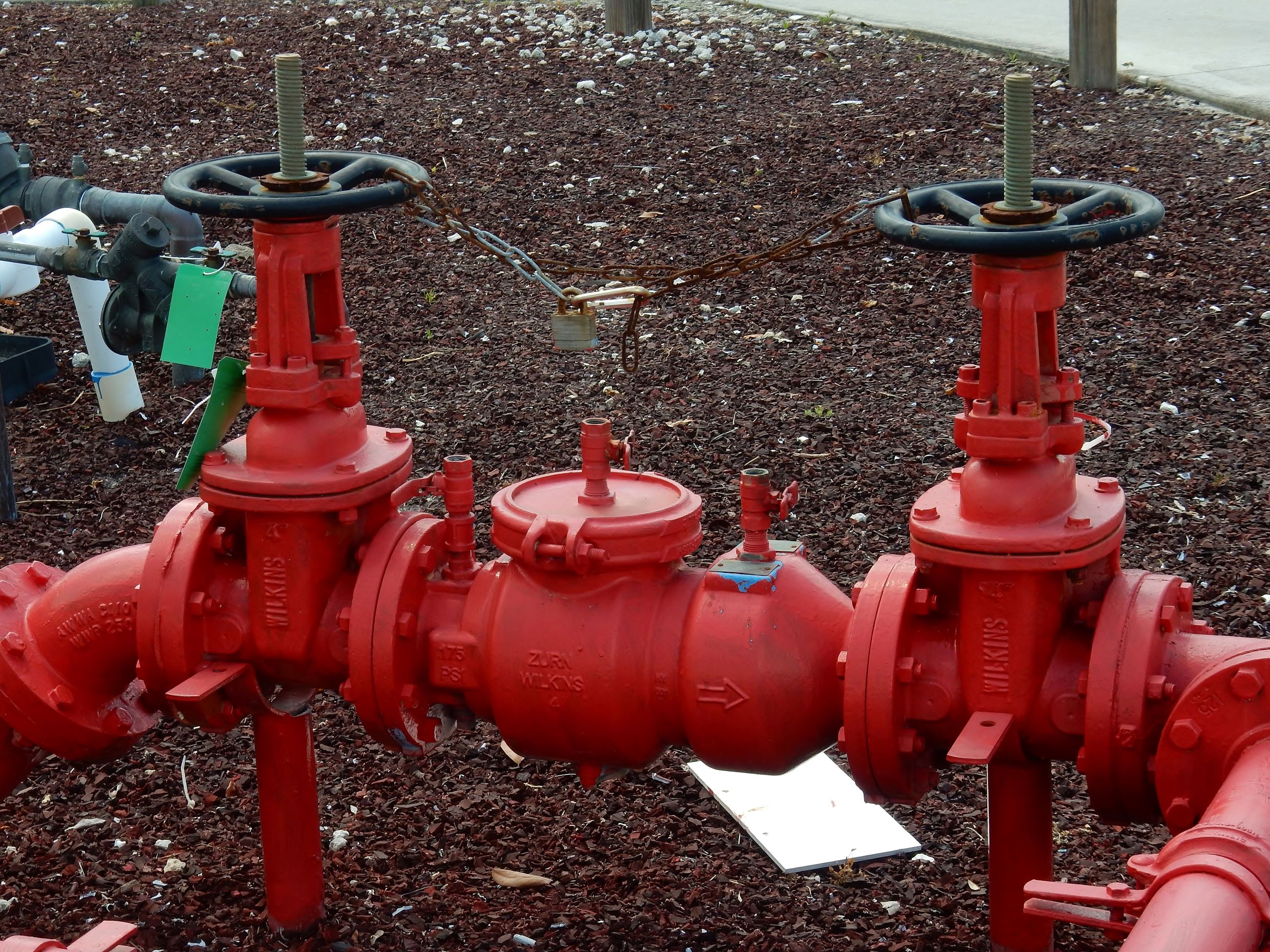 Image of backflow utilities unit