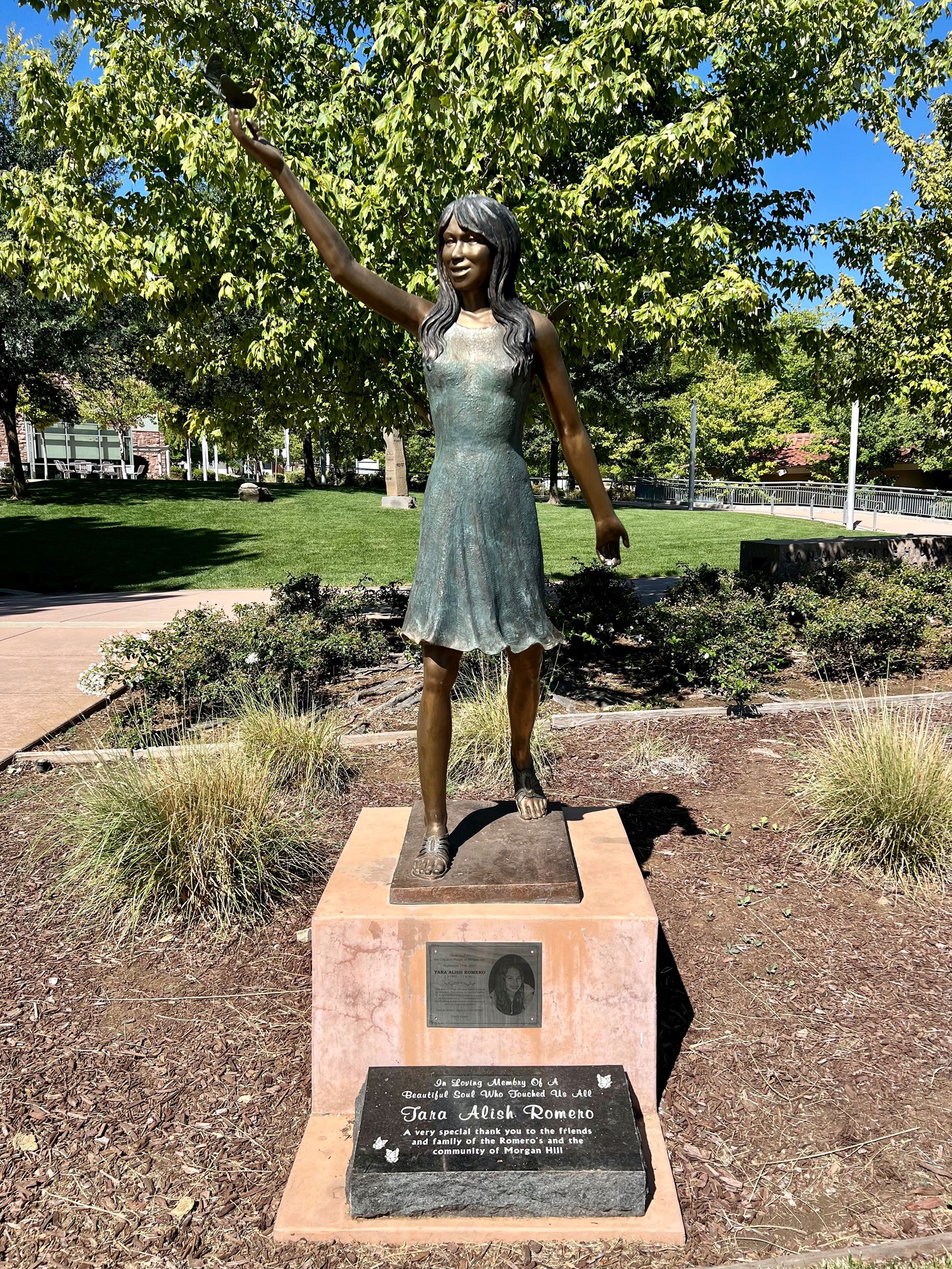 Tara Romero Sculpture in Civic Plaza