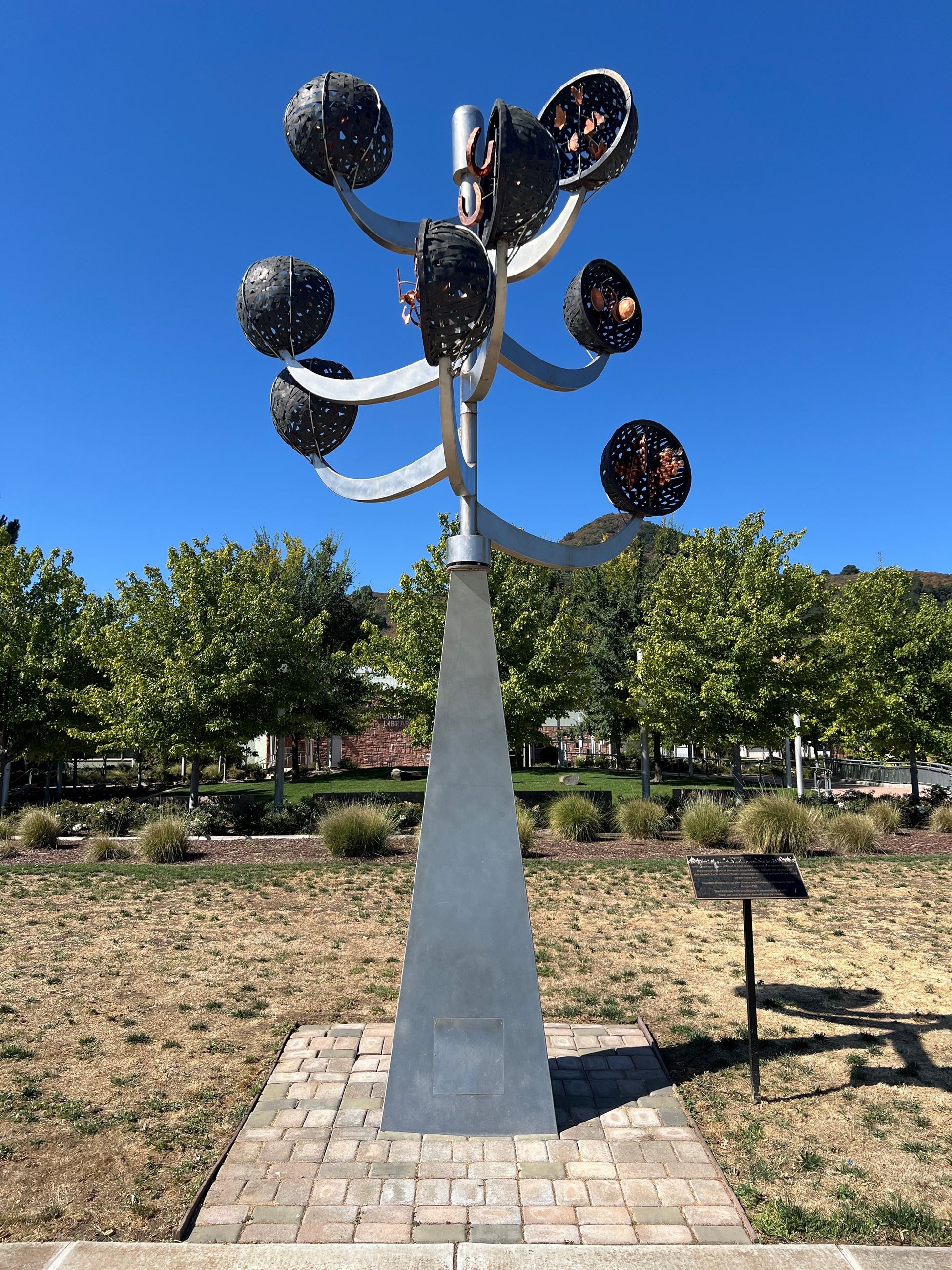 Harmony Tree Art Installation at Civic Center