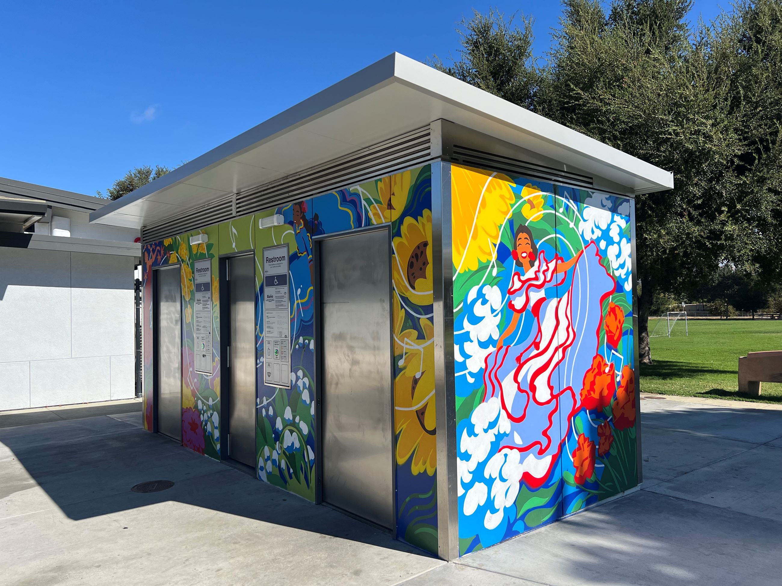 Galvan Park Restroom Mural