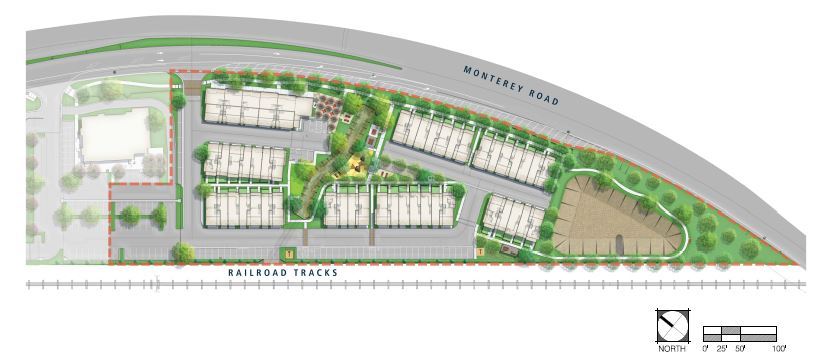 The Gates Site Plan Rendering