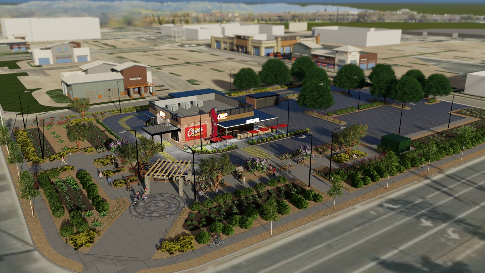 Raising Canes Rendering 2