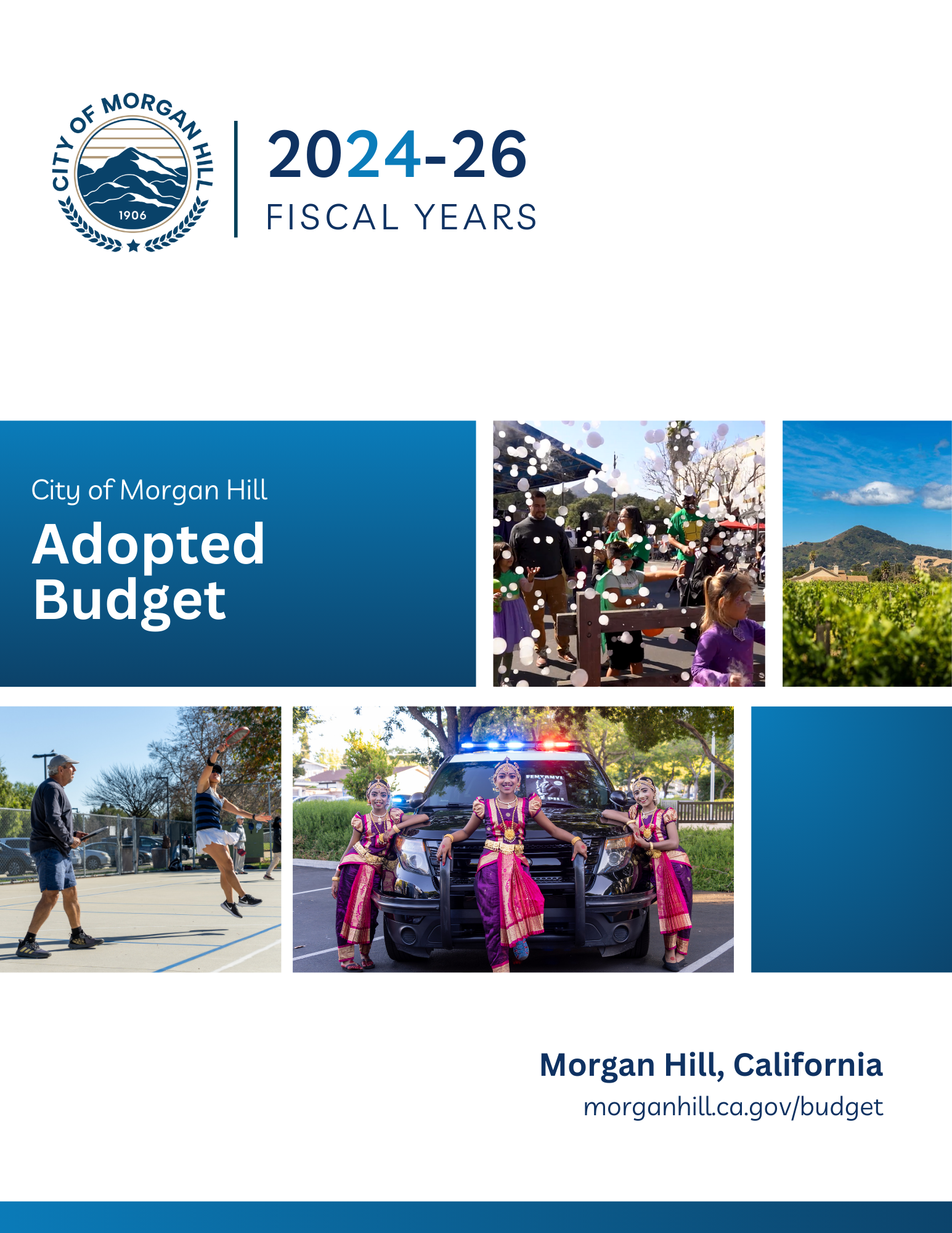 Adopted Budget Cover Page
