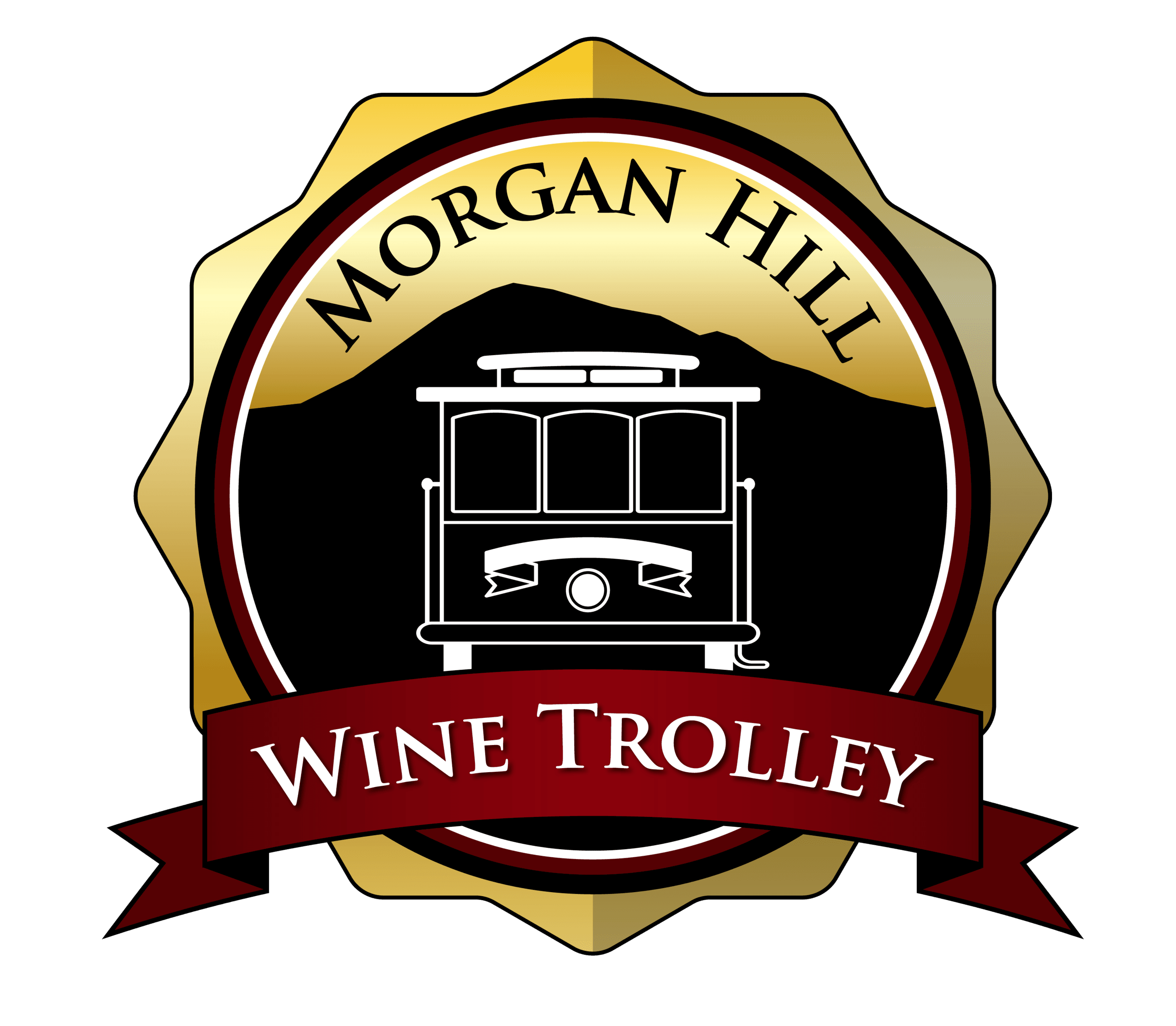 Morgan Hill Wine Trolley logo in color