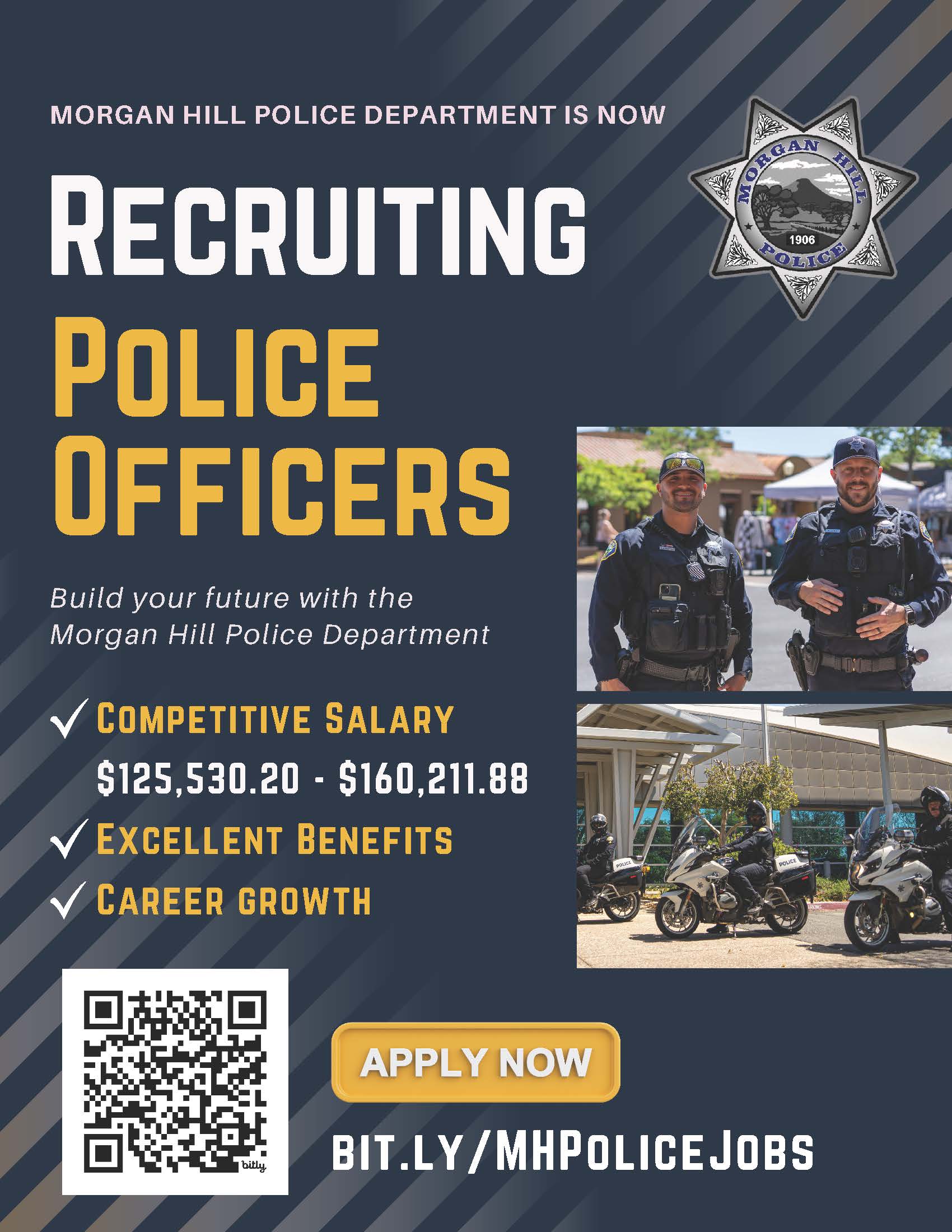 2025 Police Recruitment Campaign Flyer