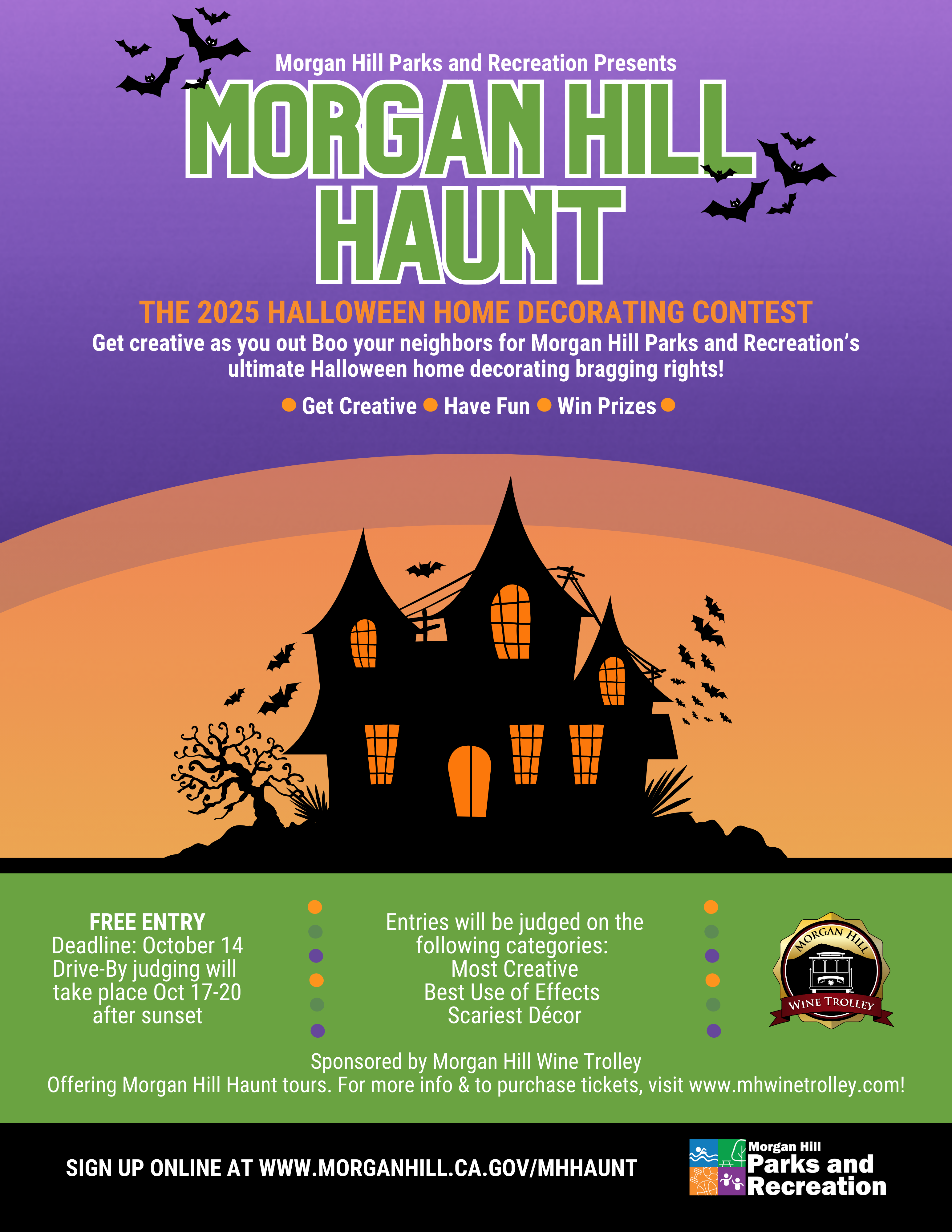 MH Haunt 2025 Flyer